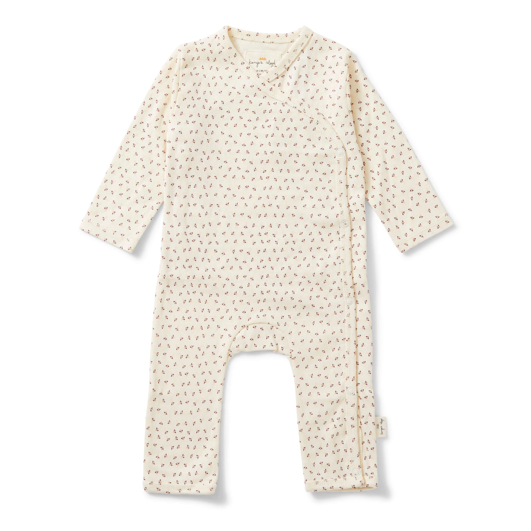 Newborn onesie | Tiny clover beige